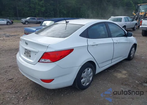 2017 Hyundai Accent Se z USA, uszkodzony, nr VIN KMHCT4AEXHU320433